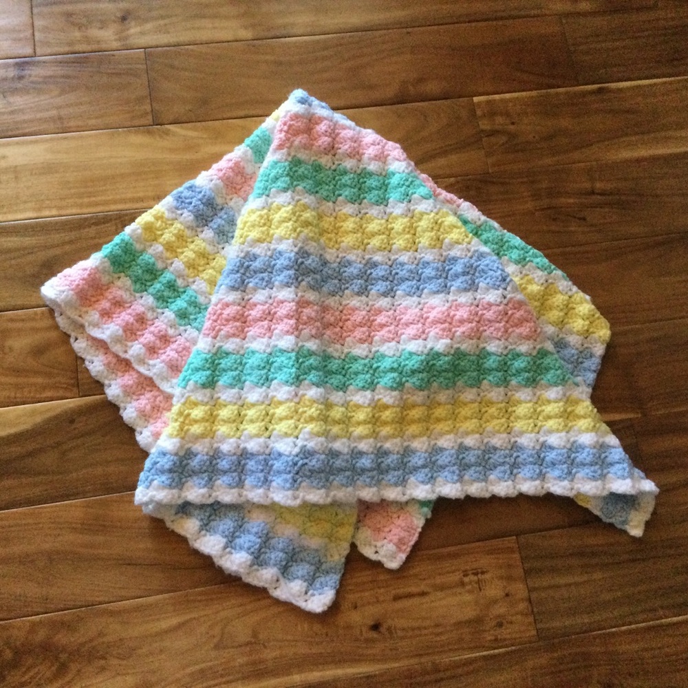 Beautiful Baby Afghan Handcrafted